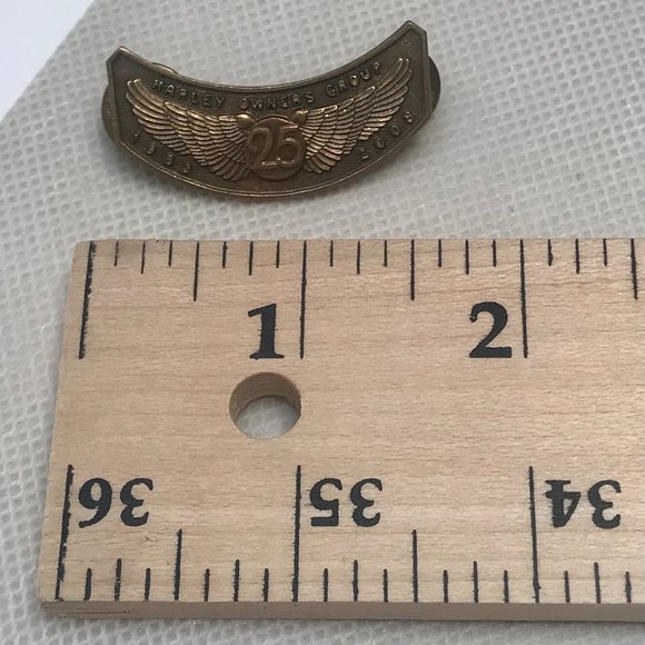 Harley Davidson Owners Group 1983-2008 Pin - Picture 2 of 3